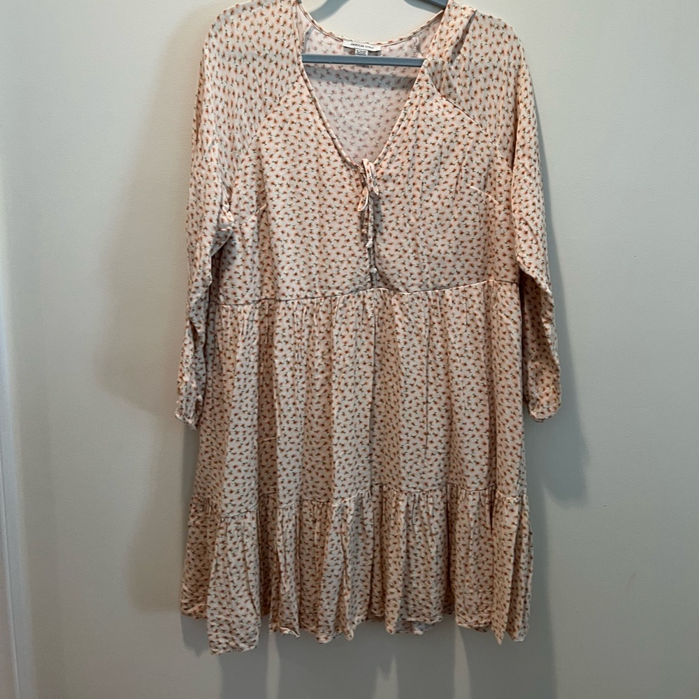 AMERICAN EAGLE WOMENS XL SUNFLOWER DRESS, GREAT CONDITION